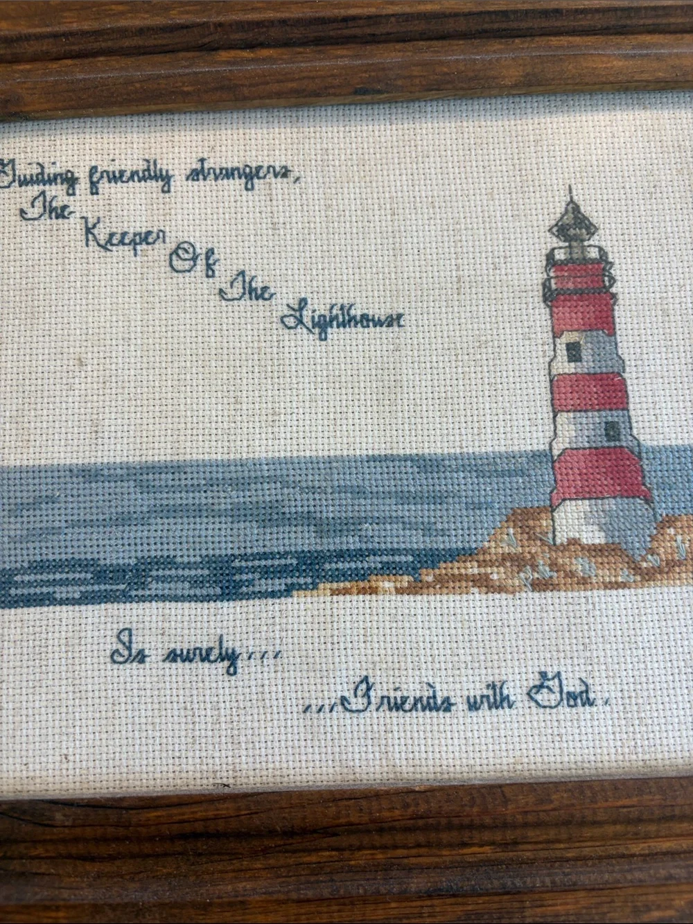 N/A handcrafted lighthouse